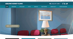 Desktop Screenshot of abilenekidneyclinic.com